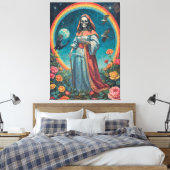 Santisima muerte leinwanddruck (Insitu (Schlafzimmer))