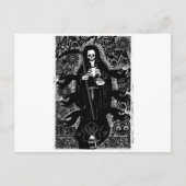 Santisima Muerte Postkarte (Vorderseite)