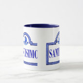 Santísimo, Granada-Straßenschild Tasse (Zentrum)