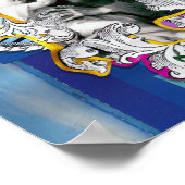 Santo Antônio (Anthony of Padua) Poster (Ecke)