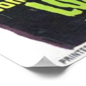 Santo Blue Demon Contra Los Monstruos Poster (Ecke)