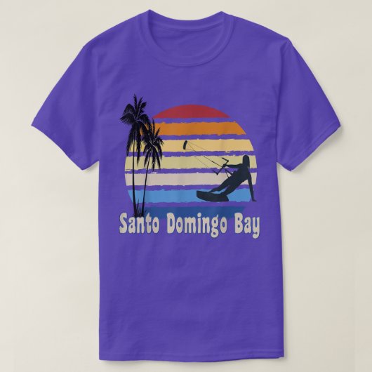 Santo Domingo Bay Peru Kitesurfing Kitesurfer Beac T-Shirt (Design vorne)