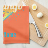 Santo Domingo Caribbean Dominikanische Republik Re Geschirrtuch (Viertel Falte)