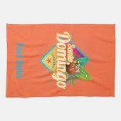 Santo Domingo Caribbean Dominikanische Republik Re Geschirrtuch (Horizontal)