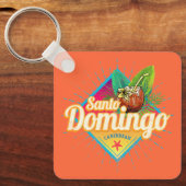 Santo Domingo Caribbean Dominikanische Republik Re Schlüsselanhänger (Vorderseite)
