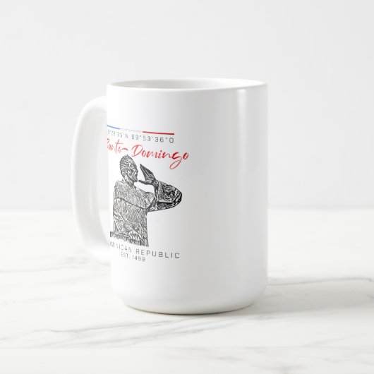 Santo Domingo Kaffeetasse (Vorderseite Links)