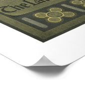 Santo Domingo (Leinwand) Poster (Ecke)