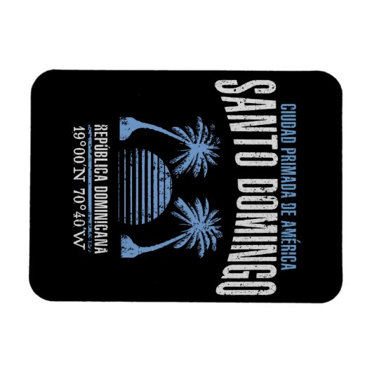 Santo Domingo Magnet (Horizontal)