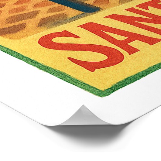 santo domingo poster (Ecke)