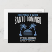 Santo Domingo Postkarte (Vorne/Hinten)