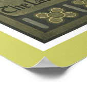 Santo Domingo (tan) Poster (Ecke)