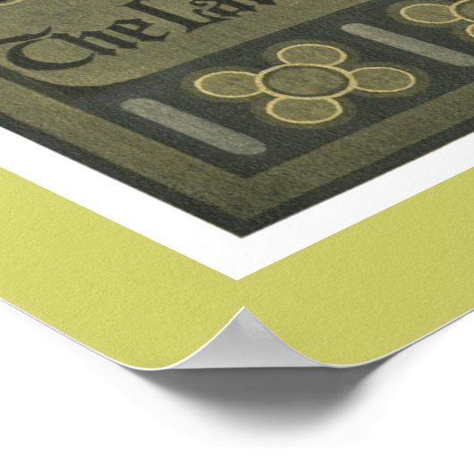 Santo Domingo (tan) Poster (Ecke)