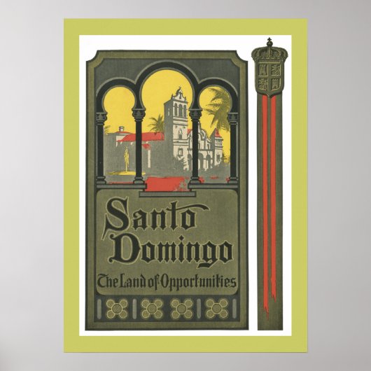 Santo Domingo (tan) Poster (Vorne)