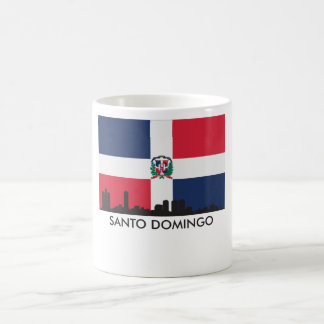 Santo- DomingoSkyline-Dominikanische Kaffeetasse