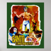 Santo El Enmascarado De Plata Poster (Vorne)