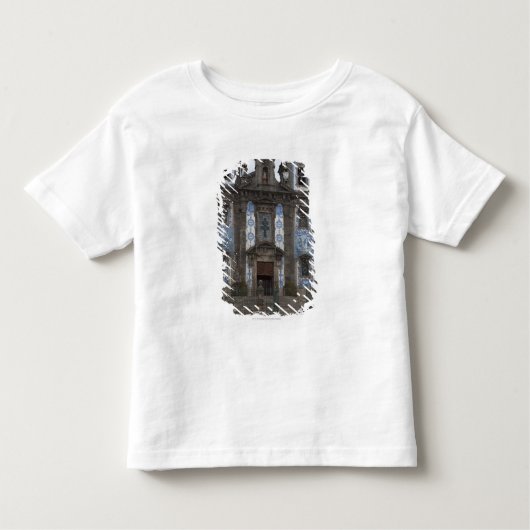 Santo Ildenfonso Kirche mit Fliesen-Platten Kleinkind T-shirt (Vorderseite)