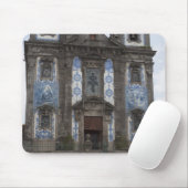 Santo Ildenfonso Kirche mit Fliesen-Platten Mousepad (Mit Mouse)