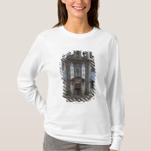 Santo Ildenfonso Kirche mit Fliesen-Platten T-Shirt