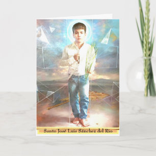 Santo José Luis Sánchez del Rio Card Karte