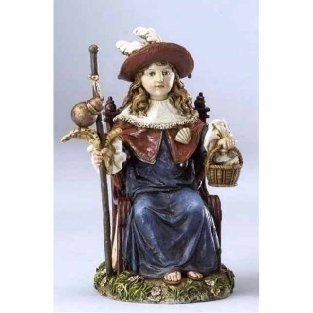 Santo Niño de Atocha Freistehende Fotoskulptur (Vorne)