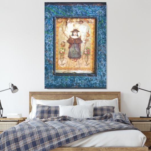 Santo Nino de Atocha Photo Block Leinwanddruck (Insitu (Schlafzimmer))