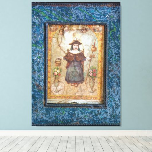 Santo Nino de Atocha Photo Block Leinwanddruck (Insitu (Holzboden))