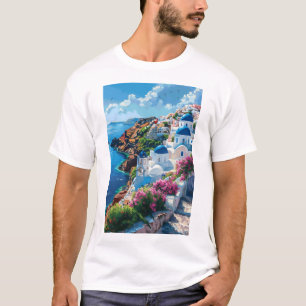 Santo Paint by Numbers T - Shirt - Einzigartiges B