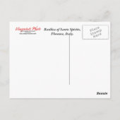 Santo Spirito Postcard Postkarte (Rückseite)