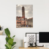 Santo Stefano in Venedig Italien Poster (Heimbüro)