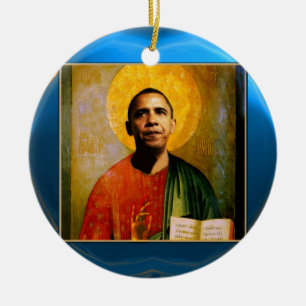 SANTOBAMA Blue Sapphire Keramik Ornament