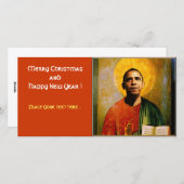 SANTOBAMA FEIERTAGSKARTE (Vorne/Hinten)