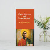 SANTOBAMA FEIERTAGSKARTE (Stehend Vorderseite)