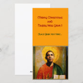 SANTOBAMA FEIERTAGSKARTE (Vorne/Hinten)