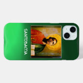 SANTOBAMA Green Case-Mate iPhone Hülle (Rückseite (Horizontal))