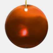 SANTOBAMA Orange Agate Keramik Ornament (Hinten)