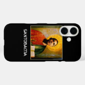SANTOBAMA, schwarz Case-Mate iPhone Hülle (Rückseite (Horizontal))