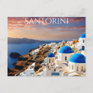 Santorin (6) postkarte