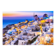 Santorin (berufliches Foto Papier)