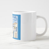 Santorin, das Juwel der Ägäis Jumbo-Tasse (Rechts)