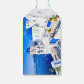 Santorin Geschenkanhänger (Rückseite)