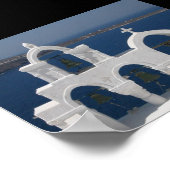 Santorin - Glocken Poster (Ecke)