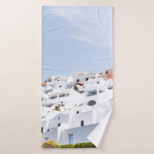 Santorin, Griechenland Badehandtuch