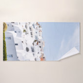 Santorin, Griechenland Badehandtuch (Badehandtuch)