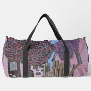 Santorin, Griechenland, Fitnessraum und Duffelbeut Duffle Bag