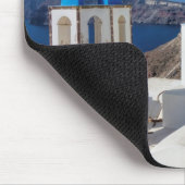 Santorin, Griechenland Foto Print Mousepad (Ecke)