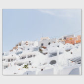Santorin, Griechenland Geschenkpapier (Flach)