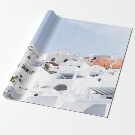 Santorin, Griechenland Geschenkpapier (Ungerollt)