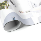 Santorin, Griechenland Geschenkpapier (Rolleneckpunkt)