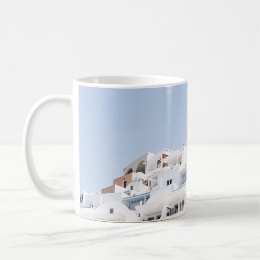Santorin, Griechenland Kaffeetasse (Links)