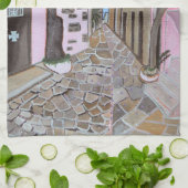 Santorin, Griechenland, Küchentücher (Gefaltet)